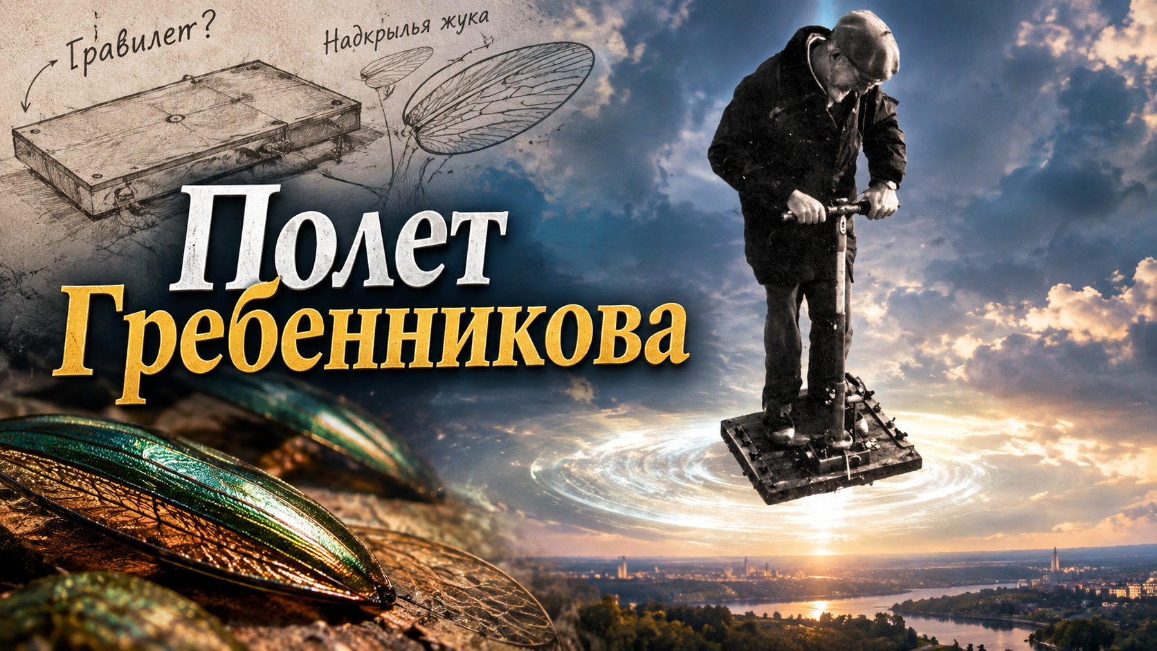 Полет Гребенникова.